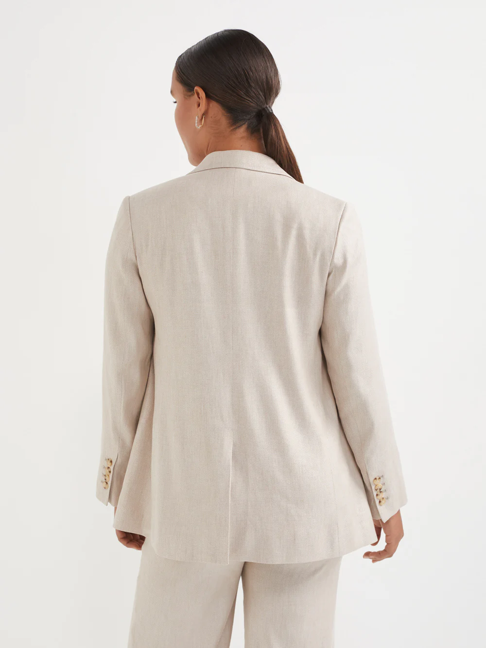 The Stretch Linen Blazer - Image 3