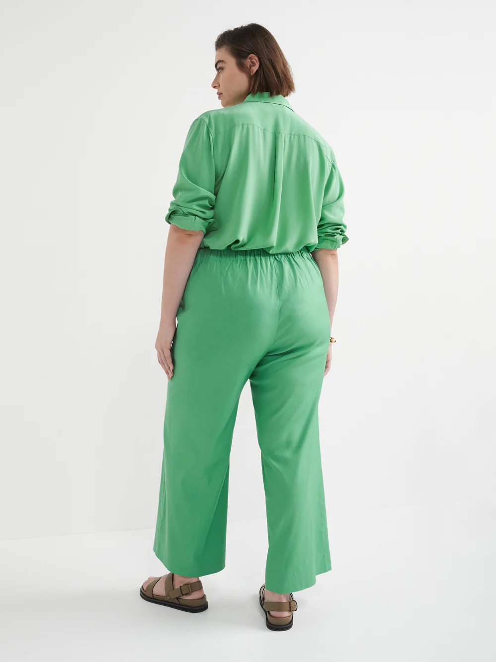 The Stretch Linen Clean Trouser - Image 8