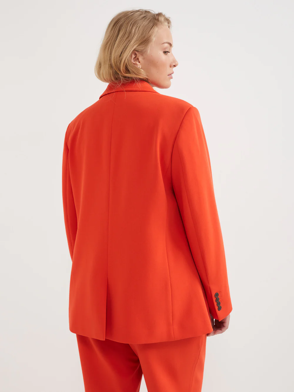 The Stretch Twill Double Breasted Blazer - Image 9