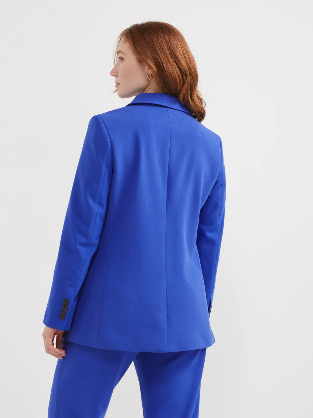 The Stretch Twill Double Breasted Blazer - Image 3