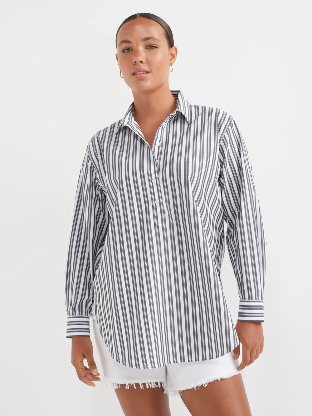The Stripe Tunic Shirt - Image 2