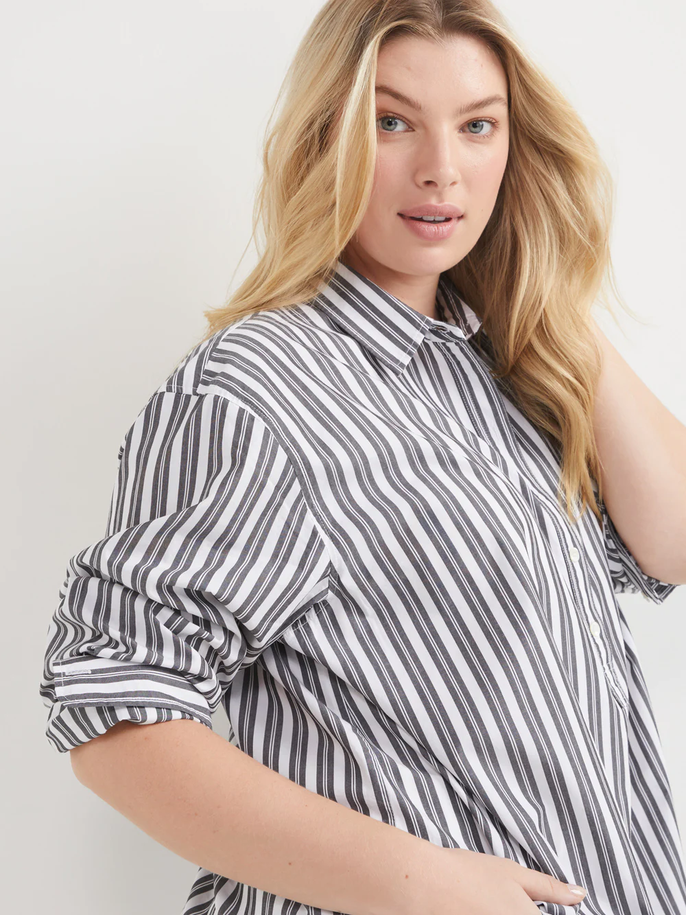 The Stripe Tunic Shirt - Image 9