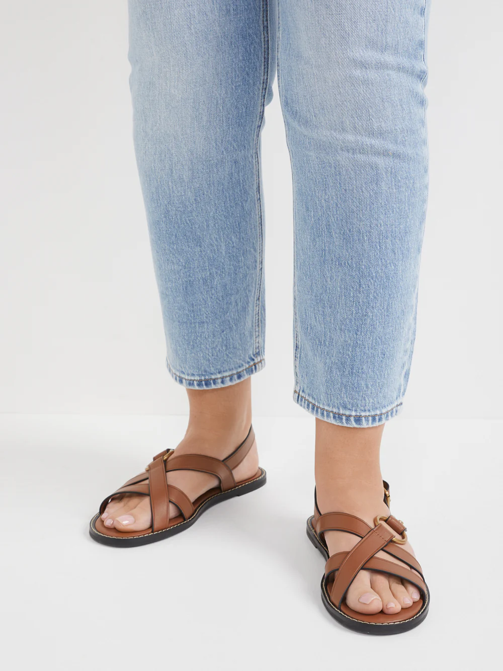 The Tamsin Leather Sandal - Image 4