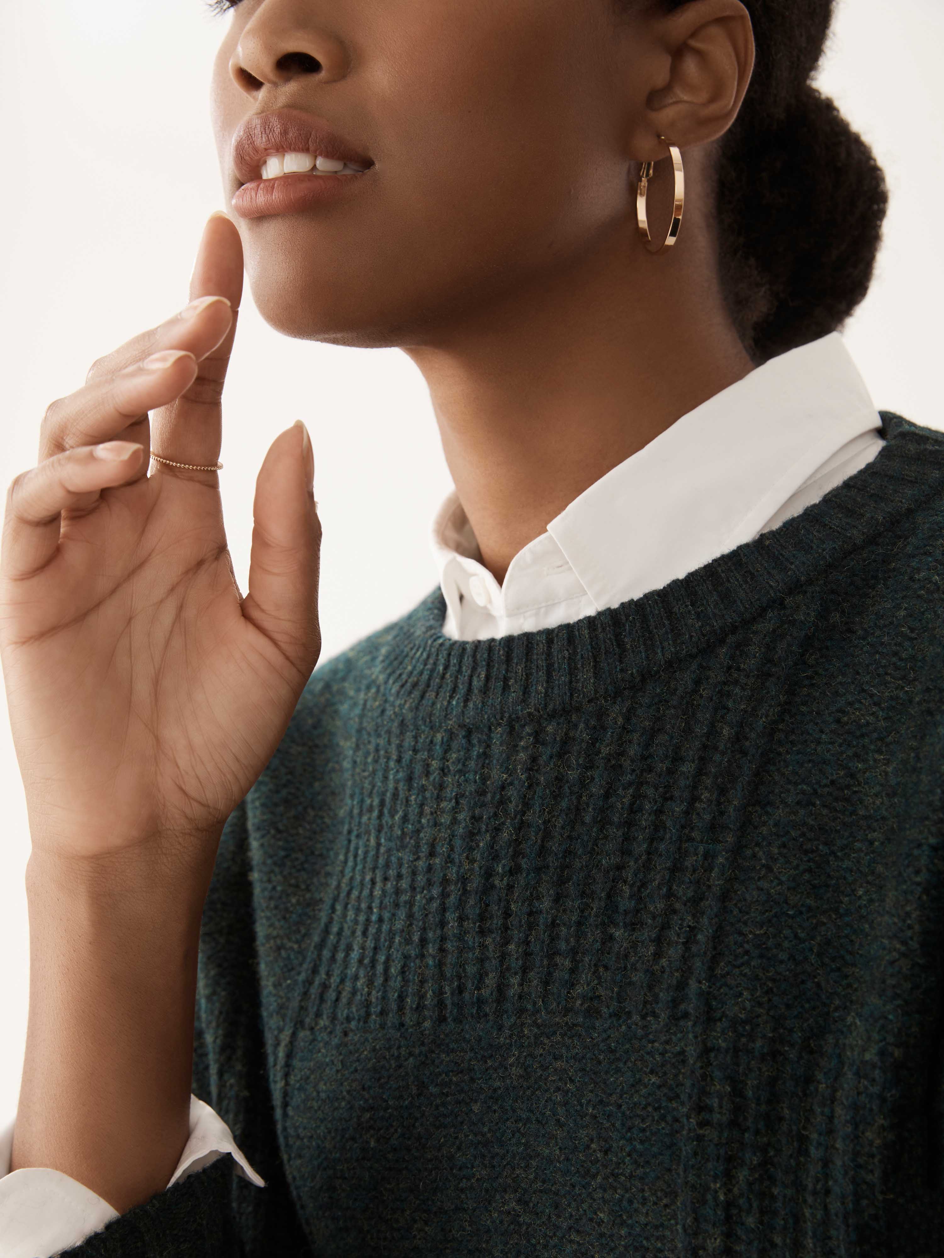 The Textured Soft Merino Sweater - Image 4