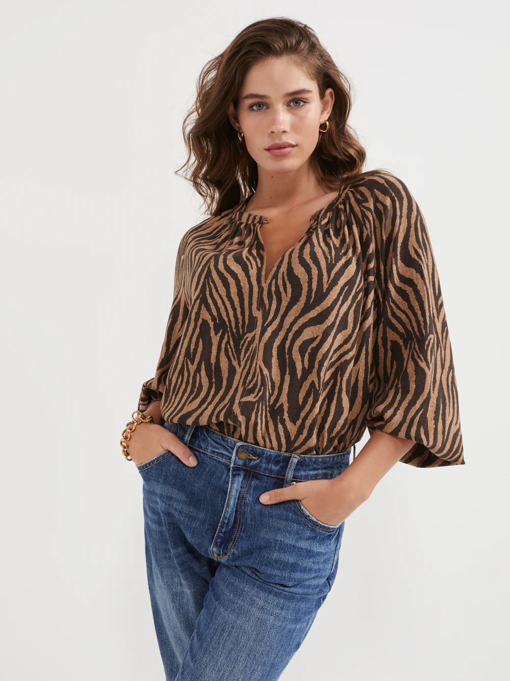The Tiger Print Soft Top