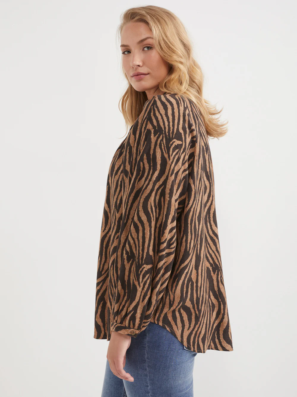 The Tiger Print Soft Top - Image 11