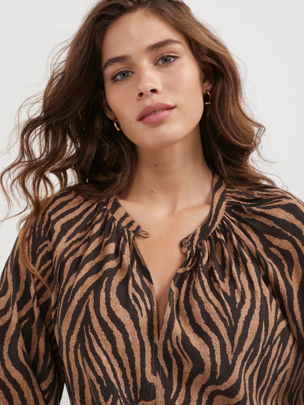 The Tiger Print Soft Top - Image 4