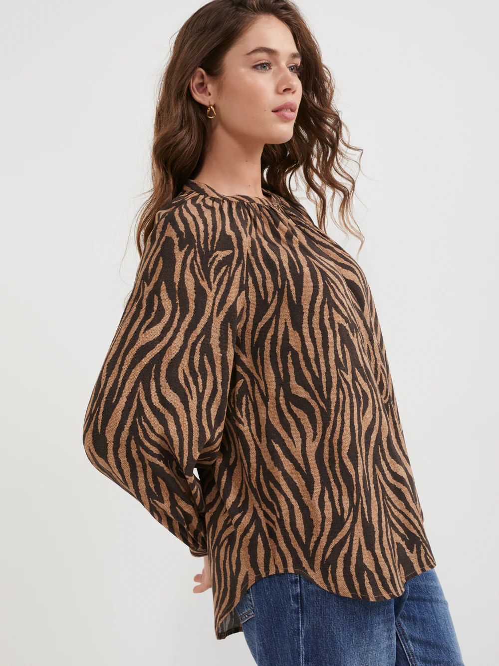 The Tiger Print Soft Top - Image 5