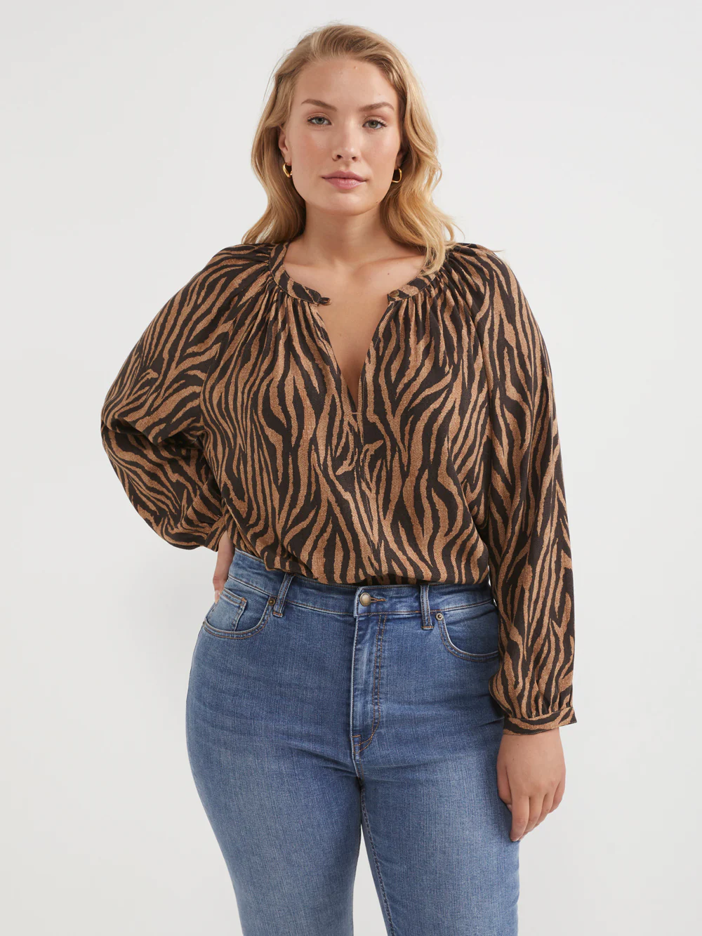 The Tiger Print Soft Top - Image 8