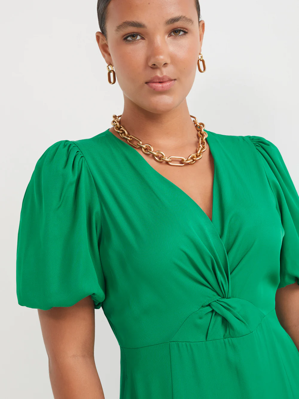 The Twist Front Fit and Flare Dress - Image 4