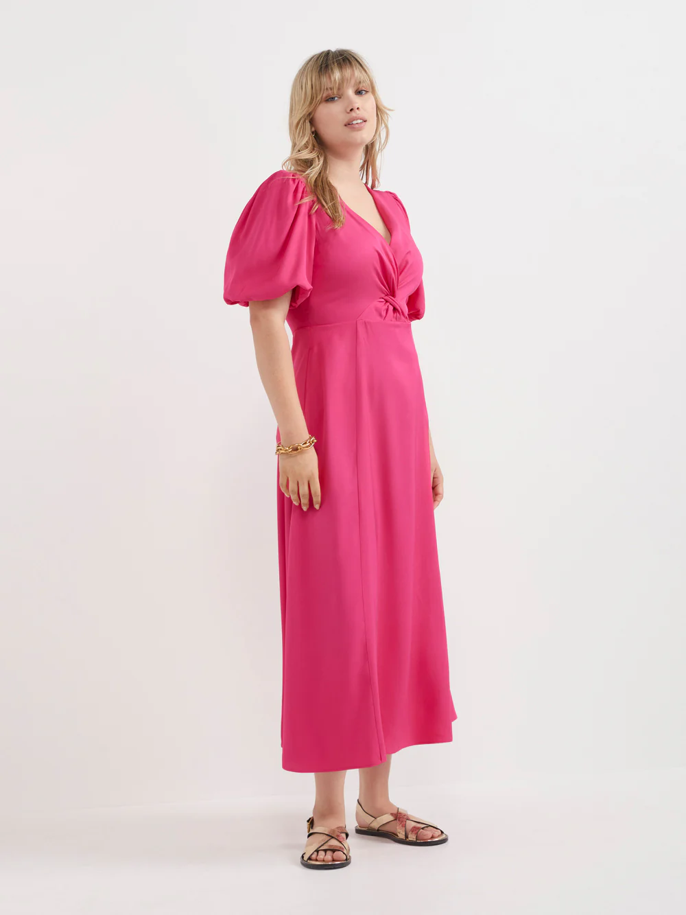 The Twist Front Fit and Flare Dress - Image 3