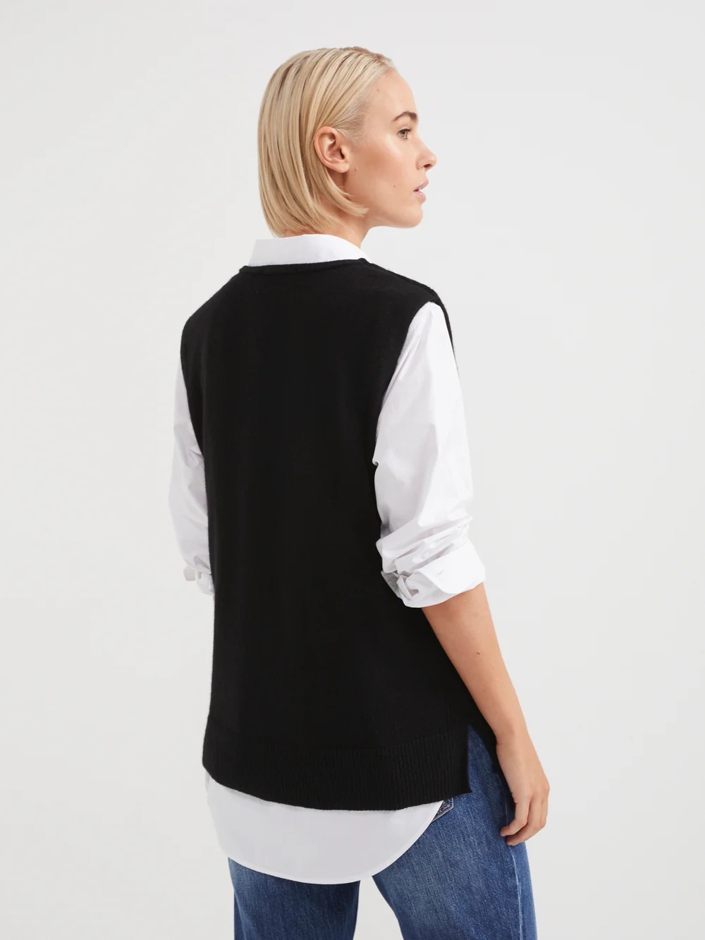 The V Neck Vest - Image 3
