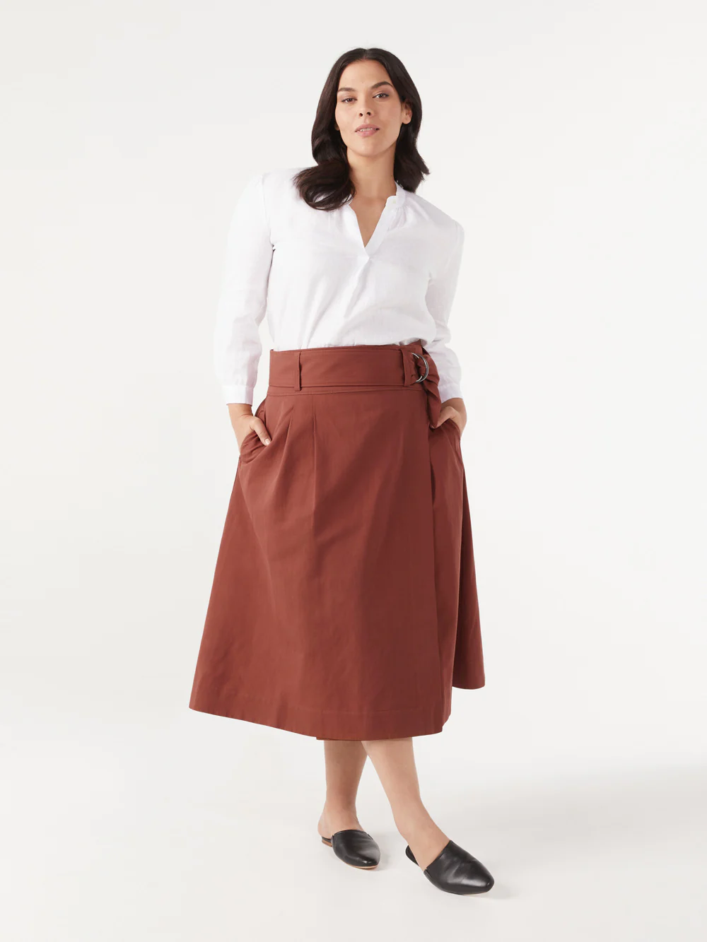 The Waist Defining Wrap Skirt - Image 5