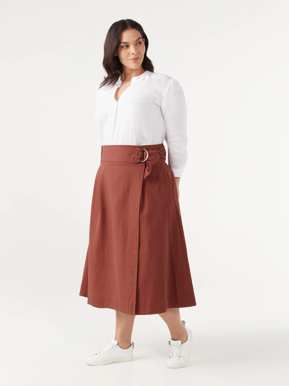 The Waist Defining Wrap Skirt - Image 6