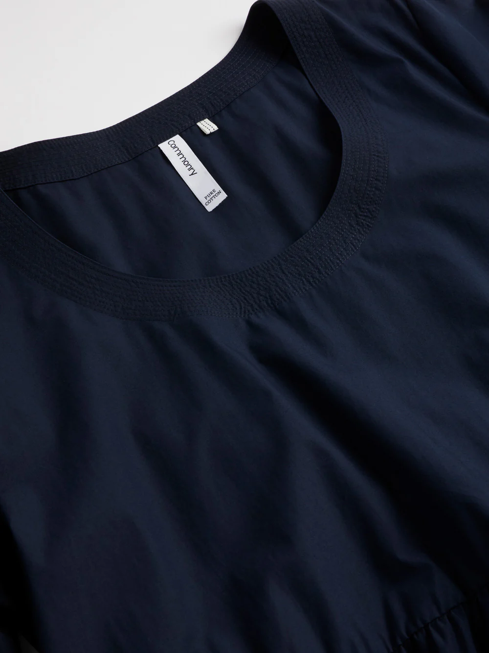 The Washed Cotton Poplin Tiered Dress - Image 5