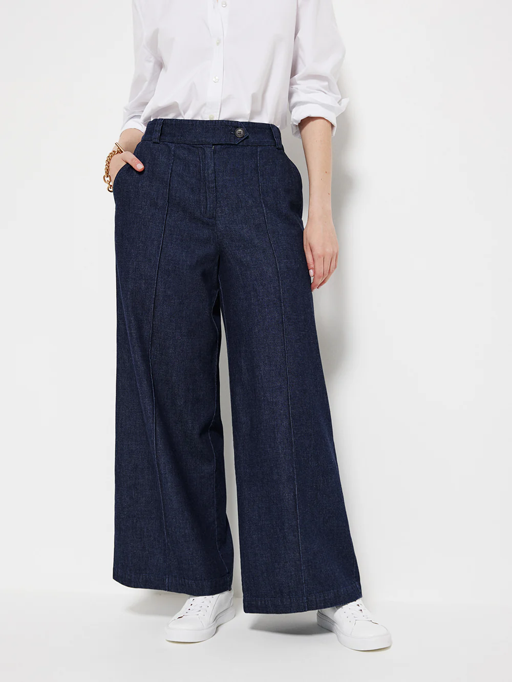 The Wide Leg Indigo Pant - Image 2