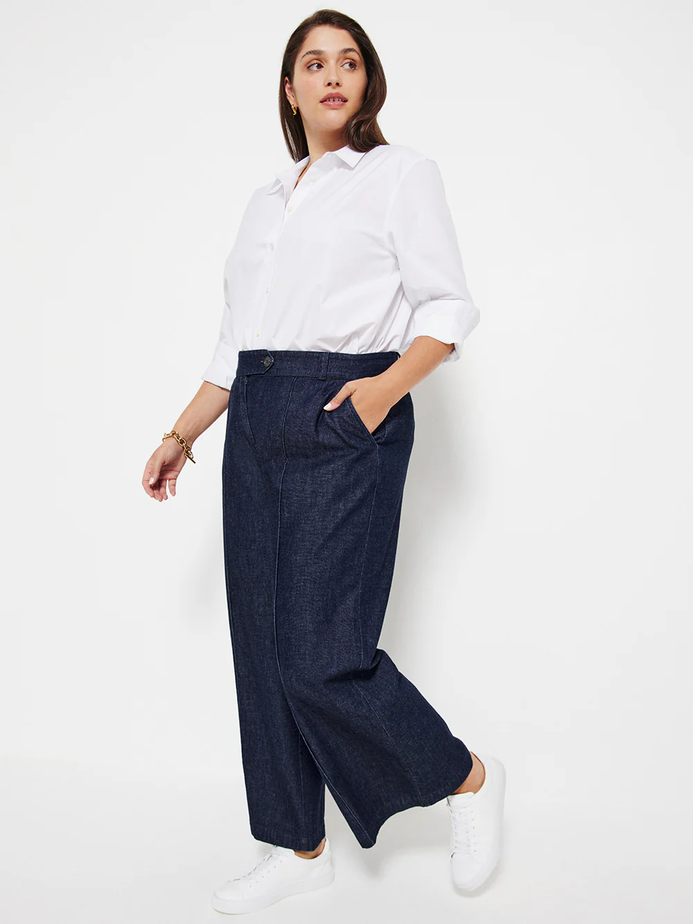 The Wide Leg Indigo Pant - Image 6
