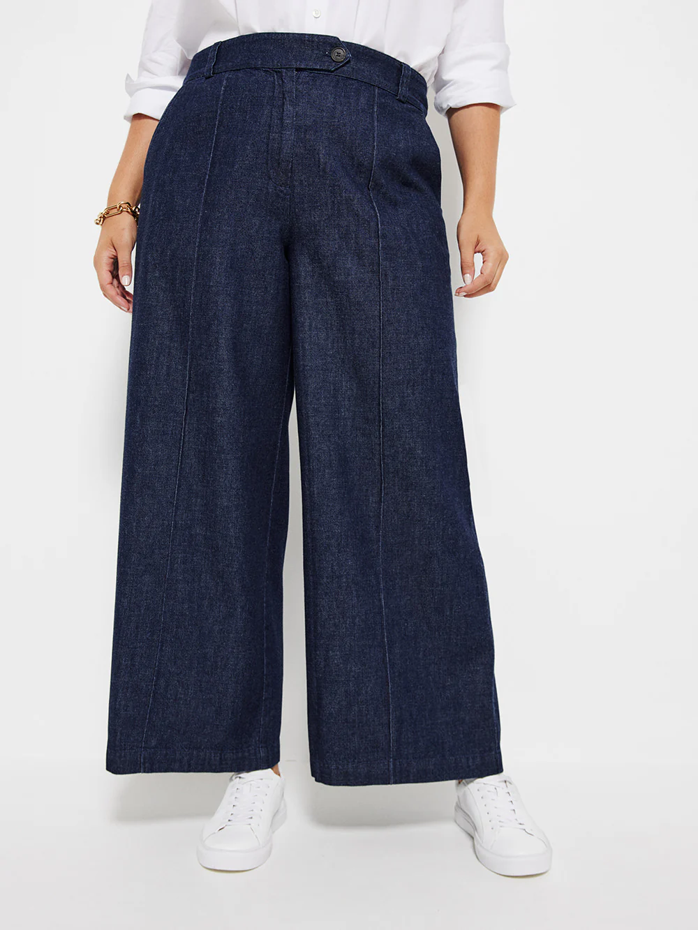 The Wide Leg Indigo Pant - Image 7