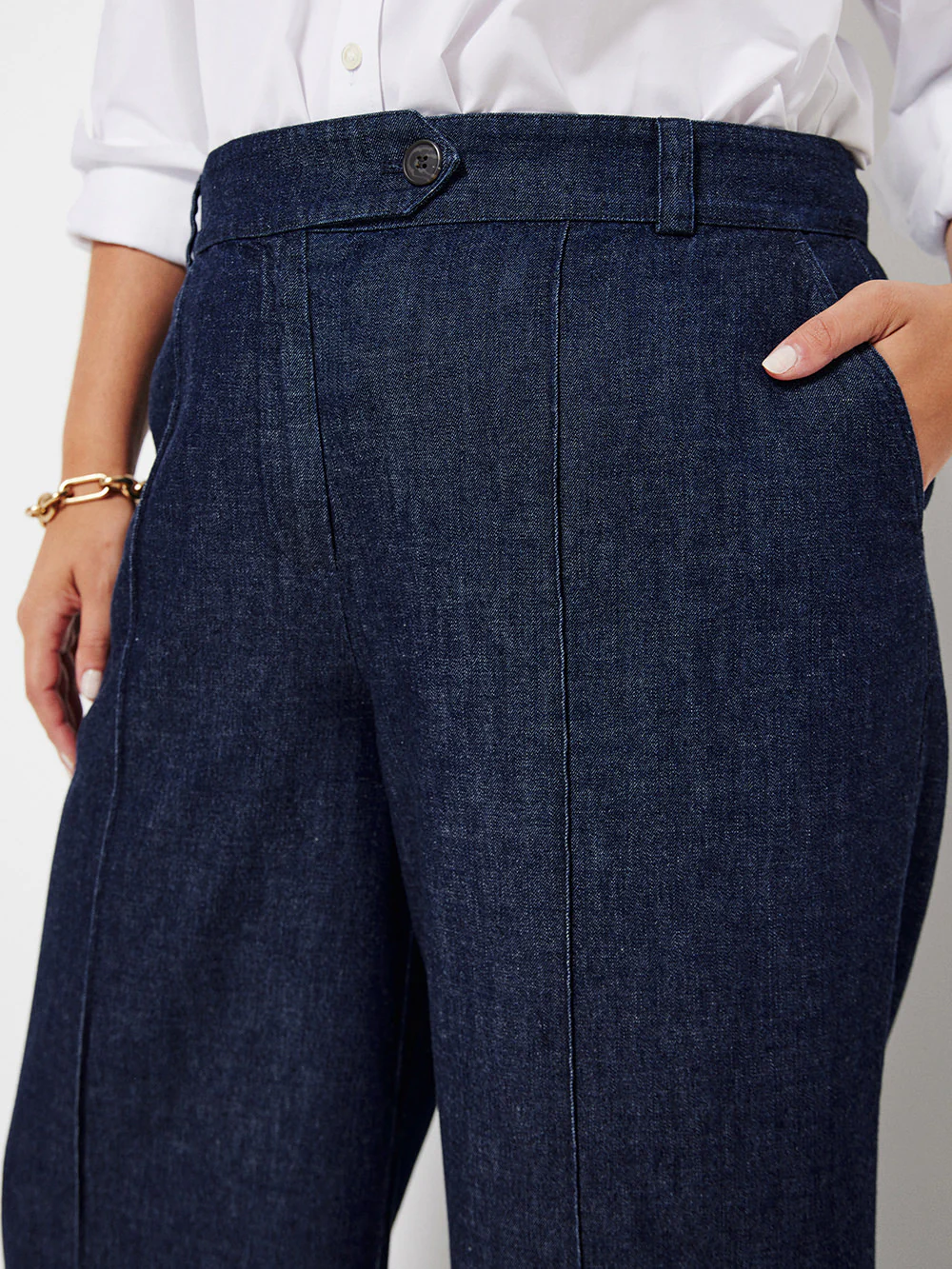 The Wide Leg Indigo Pant - Image 8