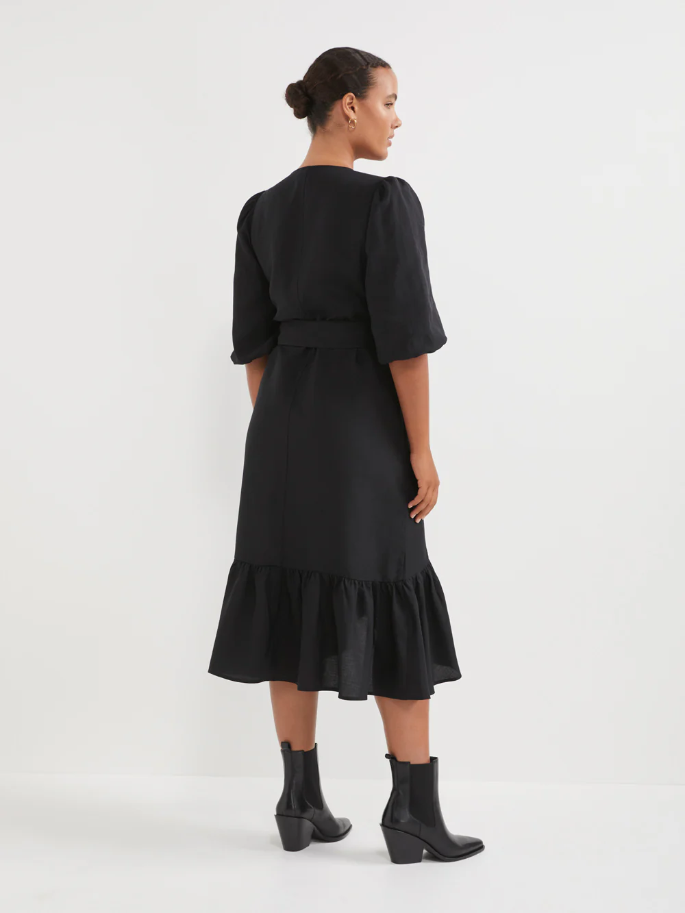 The Wrap Ruffle Dress - Image 3
