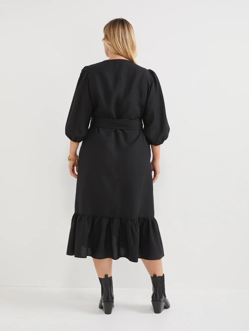 The Wrap Ruffle Dress - Image 7