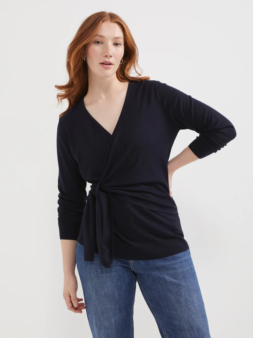The Wrap Tie Pullover - Image 2